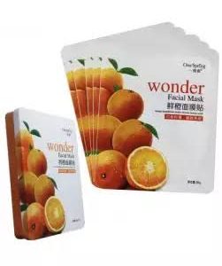 Orange Equilibrium Tender Wonder Facial Skin Hydrating Mask 30gm